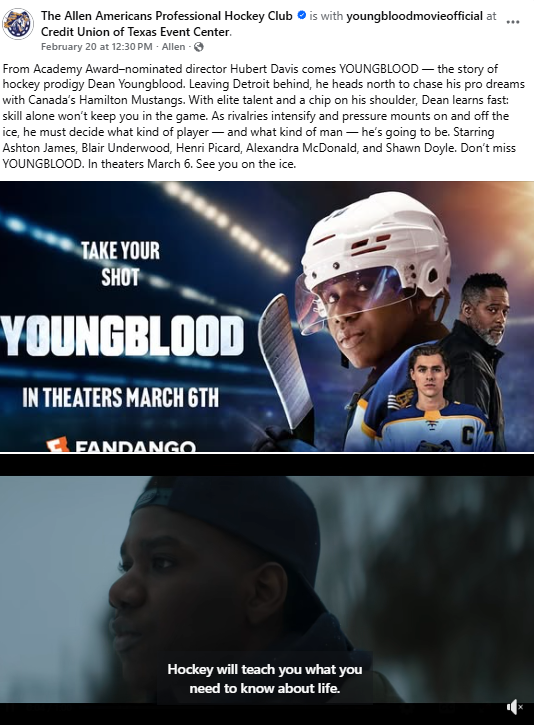 Allen Americans - Facebook Post - 5